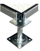 Raised Concrete Floor Systems - Bolted Stringer