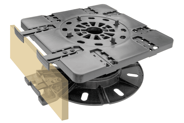 Outdoor Raised Floor - Side Mounting Plate Kit