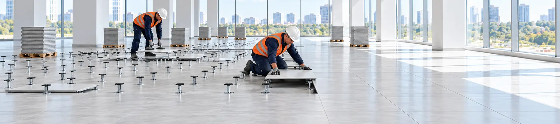 Turn-Key Raised Flooring Installations